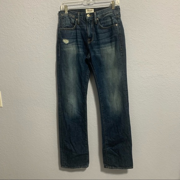 Frame Denim Le Oversized Straight-Leg Jeans in Tipton - Picture 3 of 9